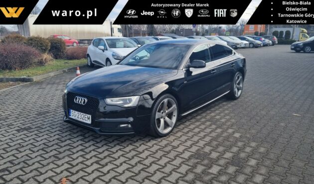 Audi A5 2.0TDI S-LINE 190KM Quattro Bang Olufsen krajowy