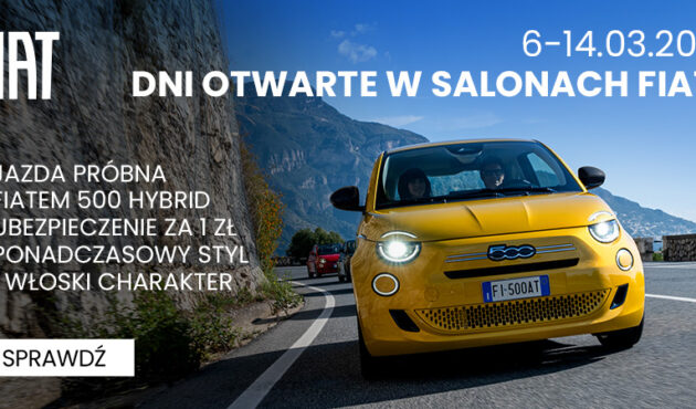 Dni Otwarte Fiata 500 w Fiat Waro 6–13 marca