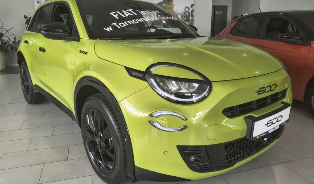 Nowy Fiat 600 Sport  Hybrid 1.2T 145KM eDCT6